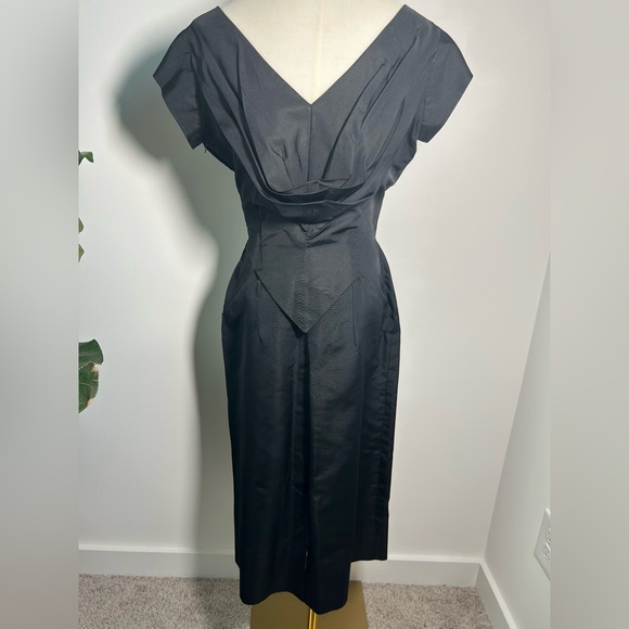 VTG 50s Midi Dress - Picture 3 of 6